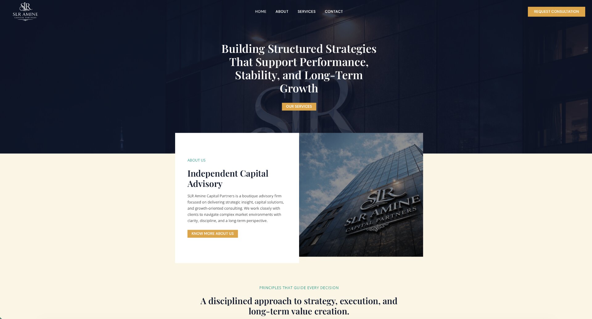 SLR Amine Capital Partners
